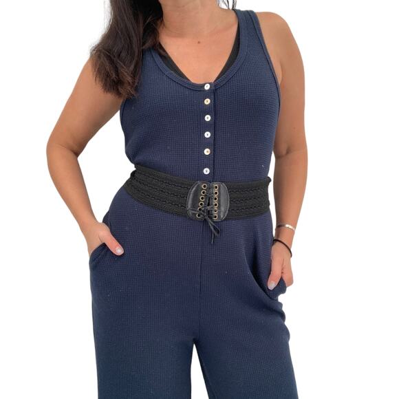 2/$30 Belt Lace Up Wrap Around Waist Black Boho Gypsy Cinched Woven Cute - Picture 11 of 11